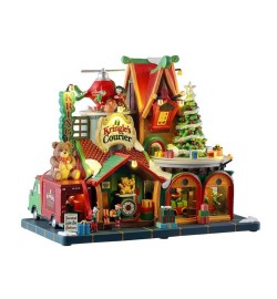 Lemax 64090: Grande Albero Di Natale In Abete Per Villaggio - Accessorio Decorativo
