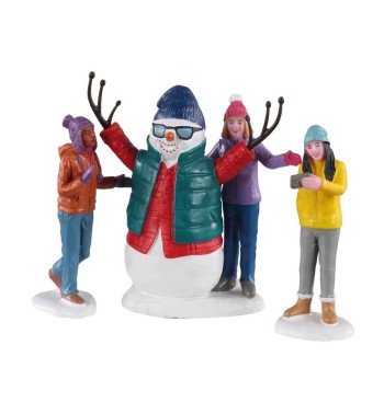 Snowman Selfie - Lemax 02940