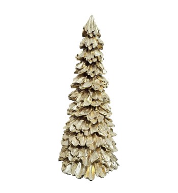 Alberelli di Natale Oro in Resina 2 Misure