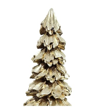 Alberelli di Natale Oro in Resina 2 Misure