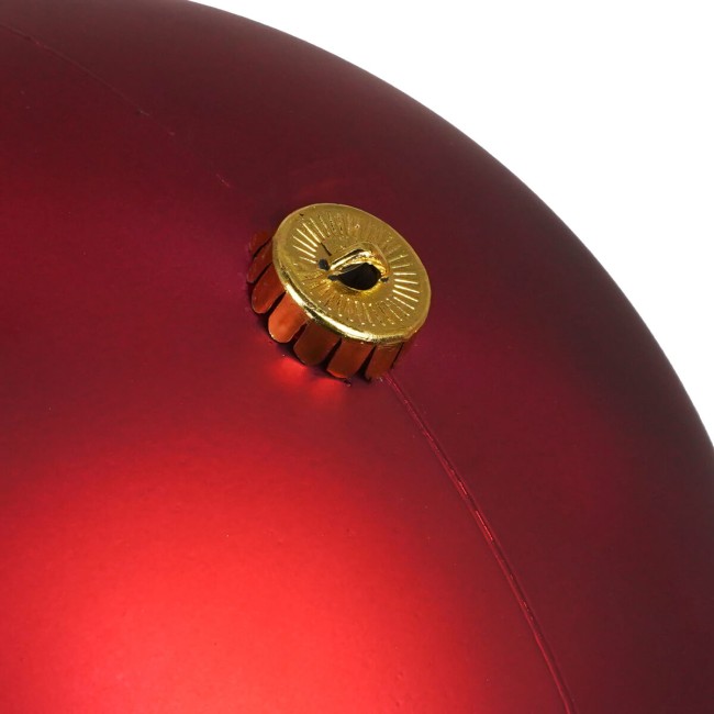 Palla di Natale in Plastica Opaca D.30 cm Conf. da 1 Pz