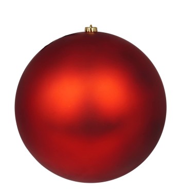 Palla di Natale in Plastica Opaca D.30 cm Conf. da 1 Pz