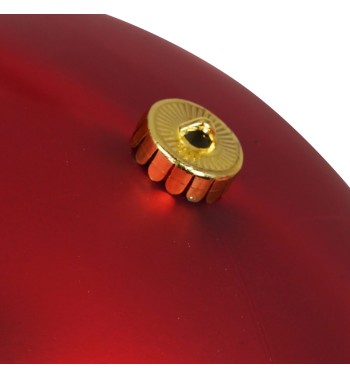 Palla di Natale in Plastica Opaca D.30 cm Conf. da 1 Pz