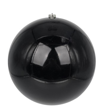 Palla di Natale in Plastica Lucida D.30 cm Conf. da 1 Pz