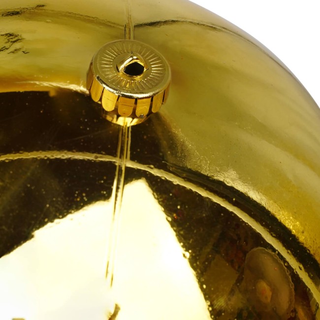 Palla di Natale in Plastica Lucida D.30 cm Conf. da 1 Pz