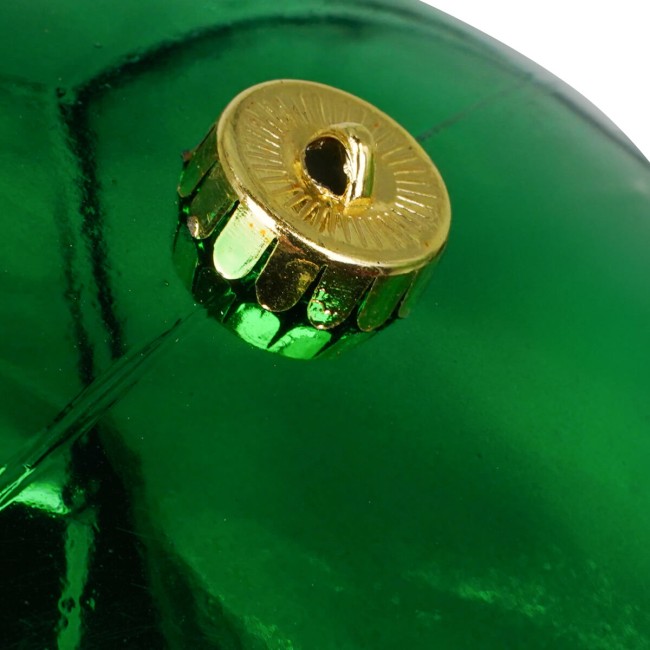 Palla di Natale in Plastica Lucida D.30 cm Conf. da 1 Pz