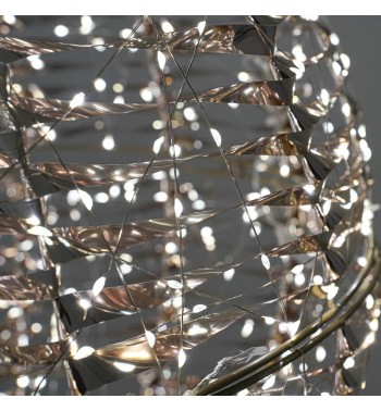 Sfera Luminosa Natalizia con Led Bianco Naturale 2 Misure