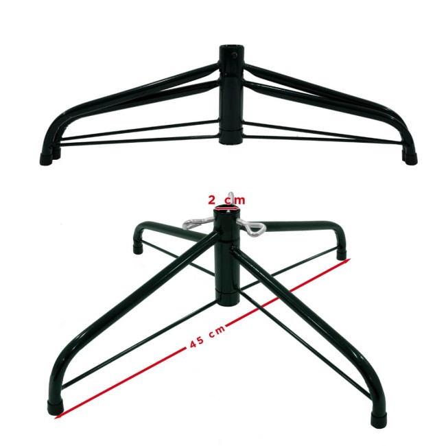 Base in Ferro per Alberi di Natale da H.150/300 cm