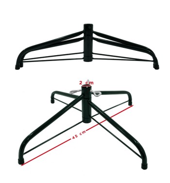 Base in Ferro per Alberi di Natale da H.150/300 cm