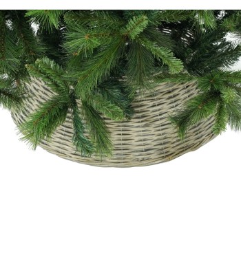 Copribase  per Alberi di Natale in Vimini 3 Colori