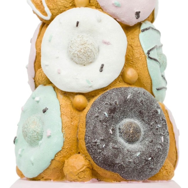 Alberello di Natale con Ciambelle in Resina H.40,5 cm