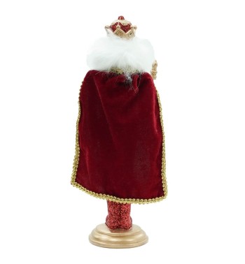 Schiaccianoci di Natale in Resina H.29,5 cm