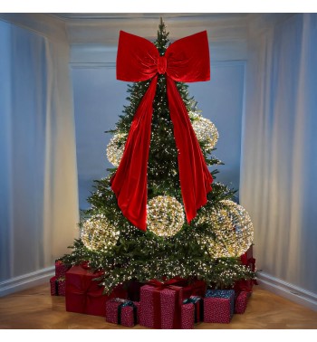 Fiocco Natalizio in Velluto 150 cm Vari Colori