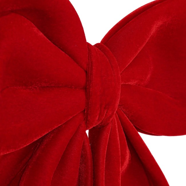 Fiocco Natalizio in Velluto 50 cm Vari Colori