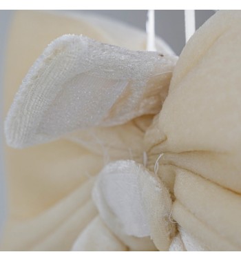 Fiocco Natalizio in Velluto 25 cm Vari Colori