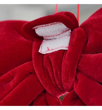 Fiocco Natalizio in Velluto 25 cm Vari Colori