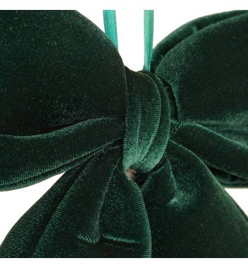 Fiocco Natalizio in Velluto 25 cm Vari Colori