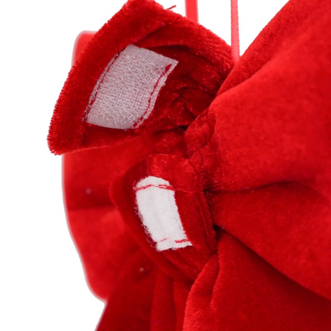 Fiocco Natalizio in Velluto 25 cm Vari Colori