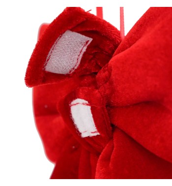 Fiocco Natalizio in Velluto 25 cm Vari Colori