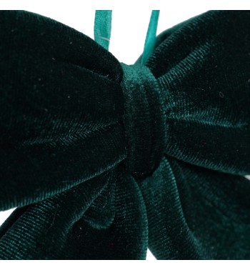 Fiocco Natalizio in Velluto 12 cm Vari Colori