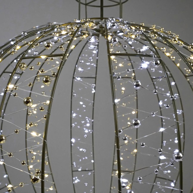 Sfera Luminosa Natalizia Disponibile in 3 Misure