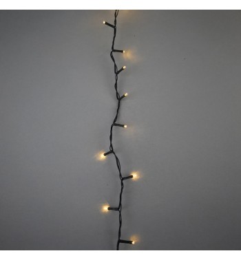 Catena Luminosa 65 Metri con 1300 LED Bianco Naturale - Funzione Memory