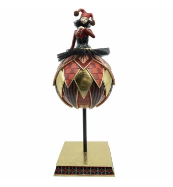 Clown con Base in Resina H.41 cm