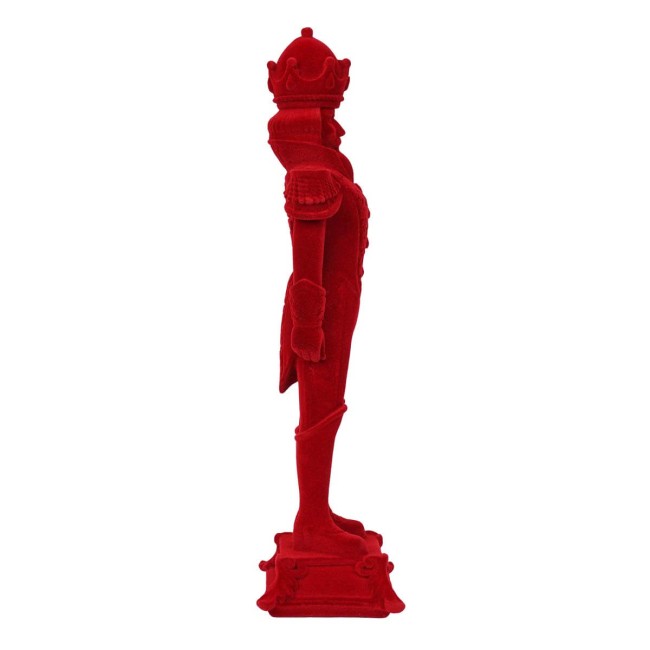 Schiaccianoci Natalizio in Velluto H.37 cm