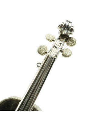 Viola Natalizia Glitterata 40 Cm