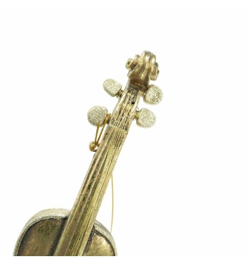 Viola Natalizia Glitterata 40 Cm