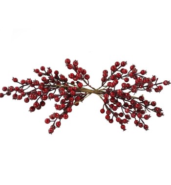 Rametto Natalizio di Bacche rosse