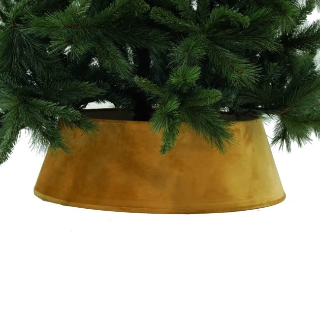 Copribase per Alberi di Natale in Velluto Oro H.22 cm