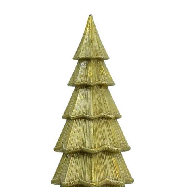 Alberello Natalizio Oro in Resina 2 Misure