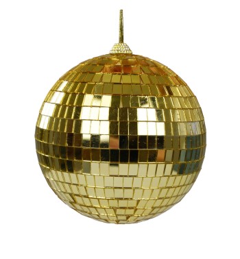 Palla Natalizia in Plastica Effetto Specchio D.15 cm 3 Colori