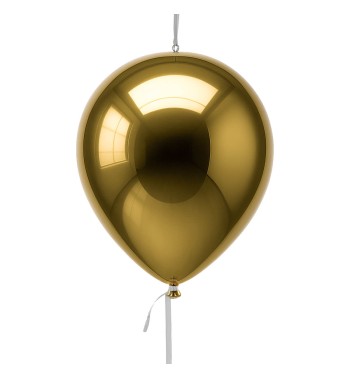 Palloncino Natalizio in Plastica D.20 cm 3 Colori