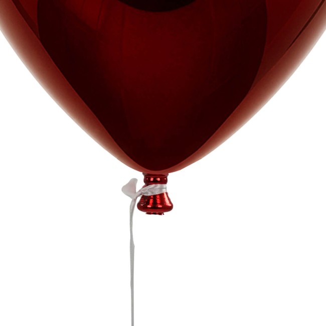 Palloncino Natalizio in Plastica D.20 cm 3 Colori