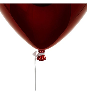 Palloncino Natalizio in Plastica D.20 cm 3 Colori