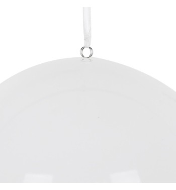 Palloncino Natalizio in Plastica D.20 cm 3 Colori