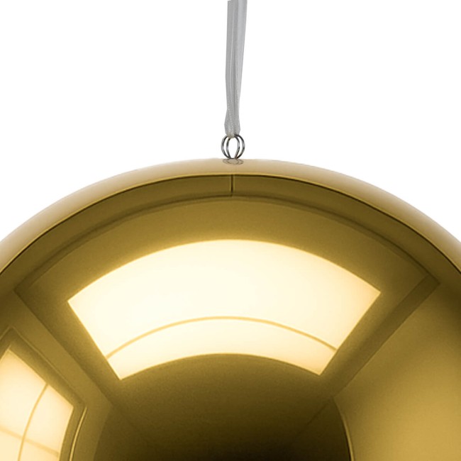 Palloncino Natalizio in Plastica D.15 cm 3 Colori