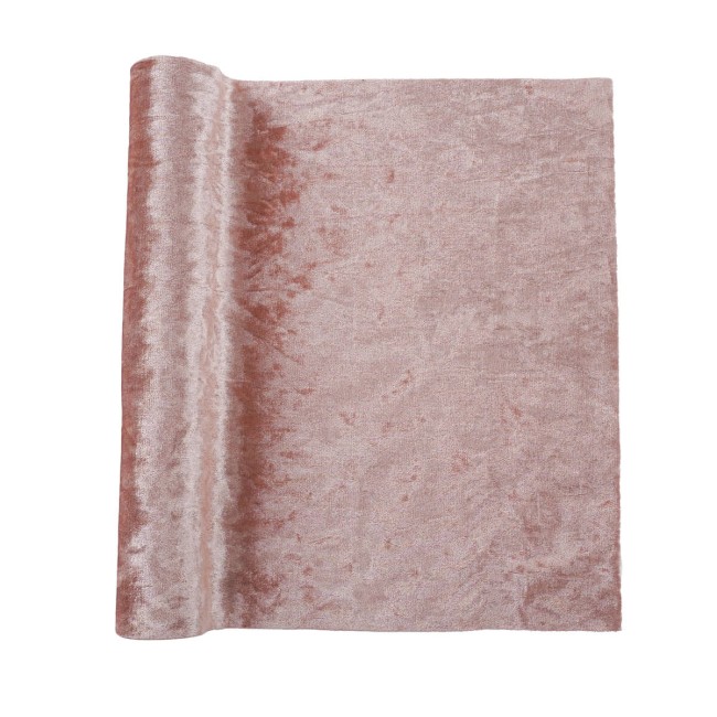 Runner Natalizio in Velluto Lucido 35x300 cm 4 Colori