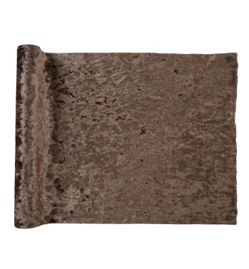 Runner Natalizio in Velluto Lucido 35x300 cm 4 Colori