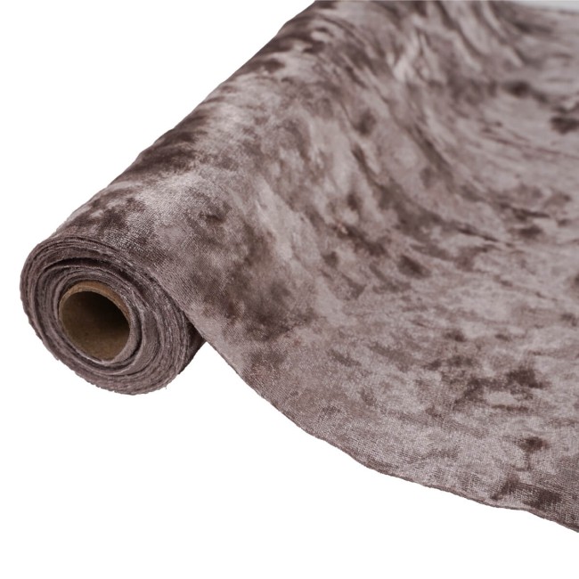 Runner Natalizio in Velluto Lucido 35x300 cm 4 Colori