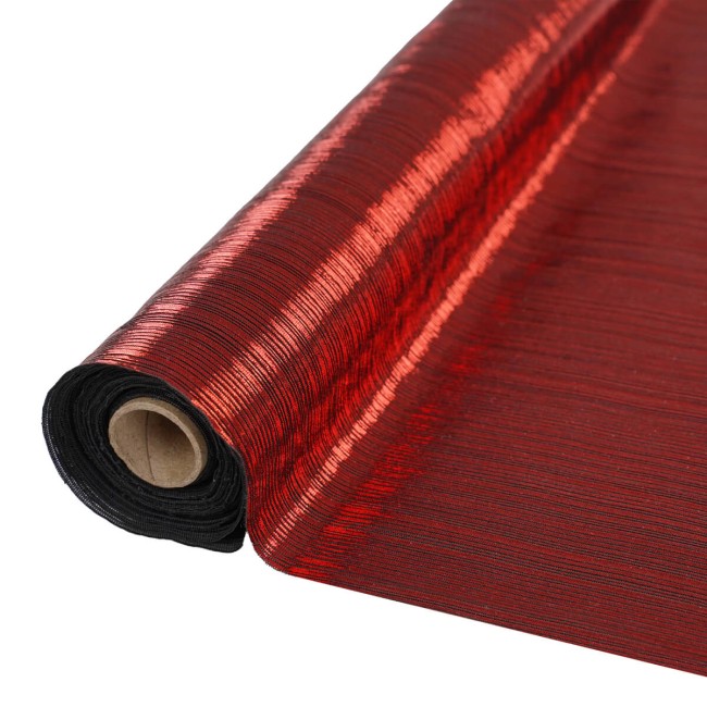 Runner Natalizio in Velluto Metallizzato 35x300 cm 2 Colori