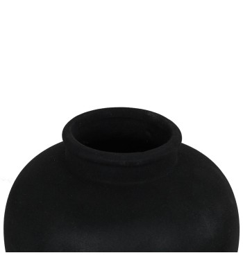 Vaso in Ceramica Rivestito in Velluto H.25 cm 3 Colori