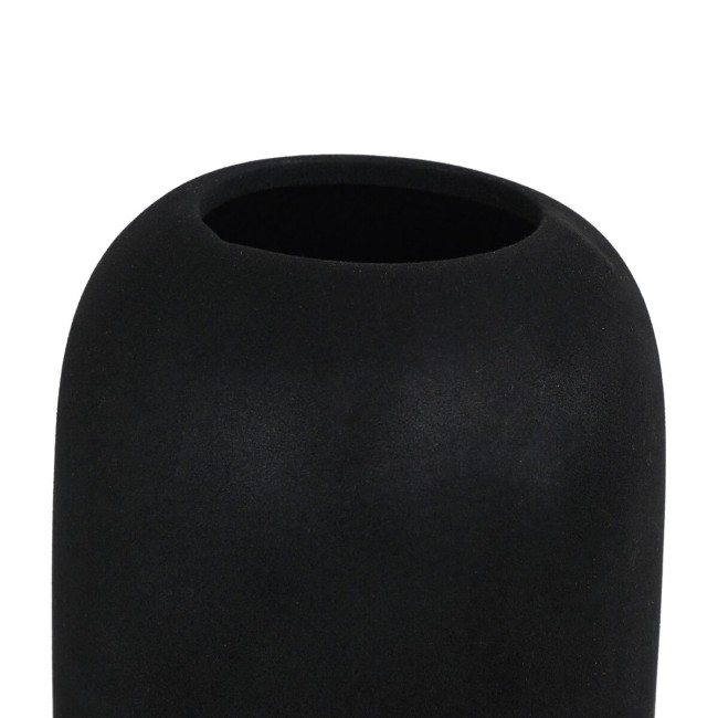 Vaso in Ceramica Rivestito in Velluto H.25 cm 2 Colori