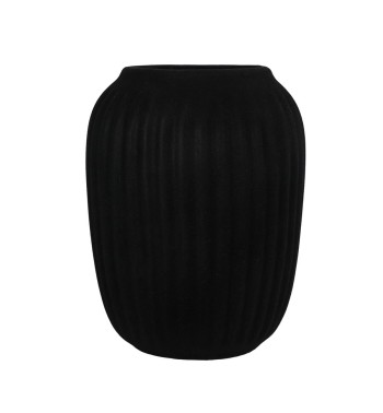 Vaso in Ceramica Rivestito in Velluto H.20 cm 3 Colori