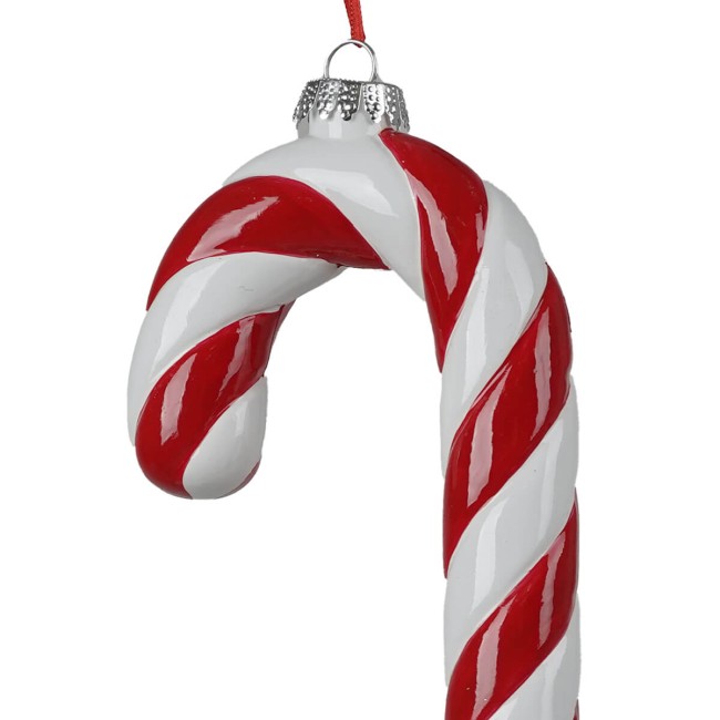 Bastoncino di Zucchero Natalizio da Appendere H.39 cm
