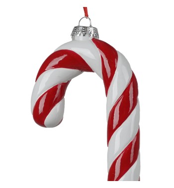 Bastoncino di Zucchero Natalizio da Appendere H.39 cm