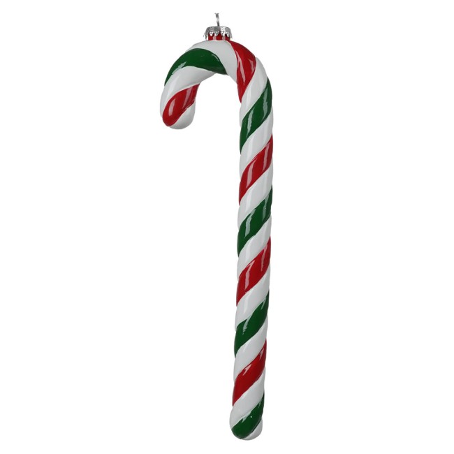 Bastoncino di Zucchero Natalizio da Appendere H.39 cm