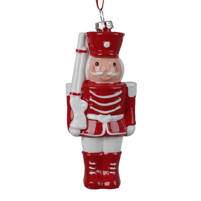 Schiaccianoci Natalizio da Appendere H.12,7 cm